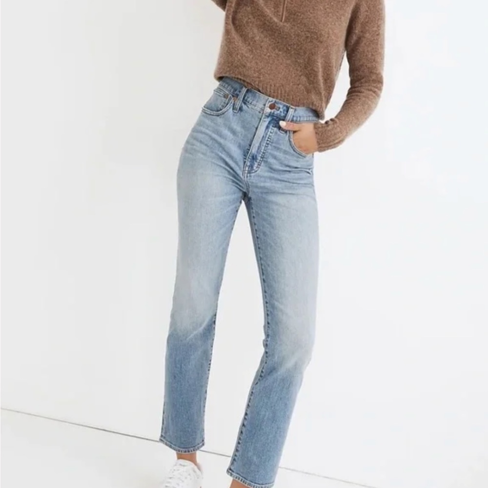MADEWELL Slim Demi-Boot Jeans
